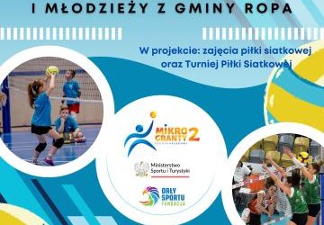 Aktywizacja sportowa dzieci i młodzieży z gminy Ropa