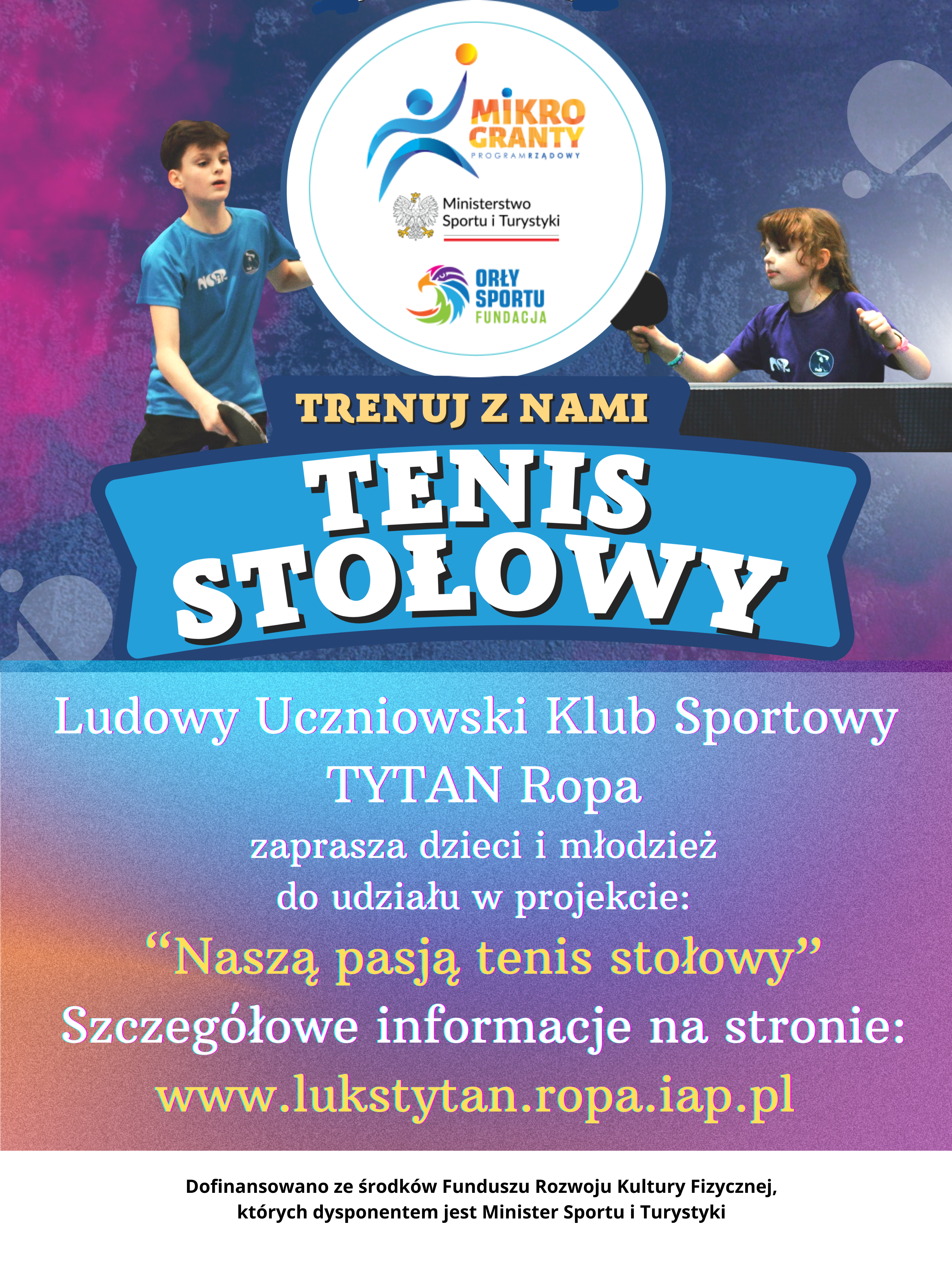 Naszą pasją tenis stołowy